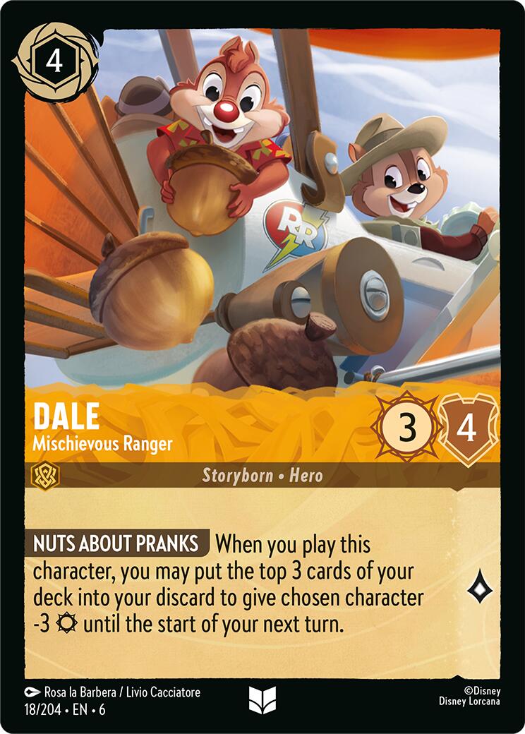 Disney Lorcana: Dale - Mischievous Ranger card image