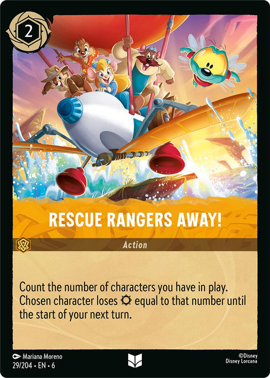 Disney Lorcana: Rescue Rangers Away! card image