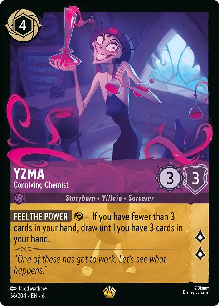 Disney Lorcana: Yzma - Conniving Chemist card image