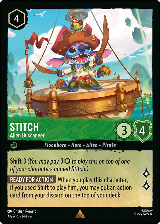 Disney Lorcana: Stitch - Alien Buccaneer card image