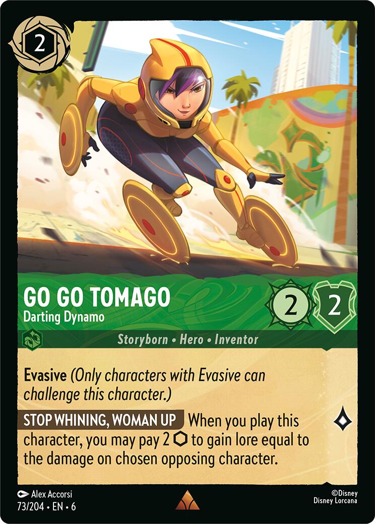 Disney Lorcana: Go Go Tomago - Darting Dynamo card image