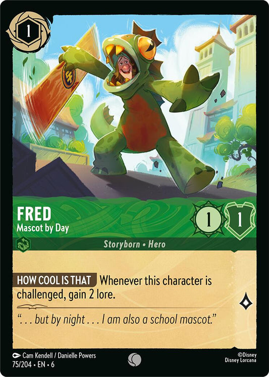 Disney Lorcana: Fred - Mascot by Day card image