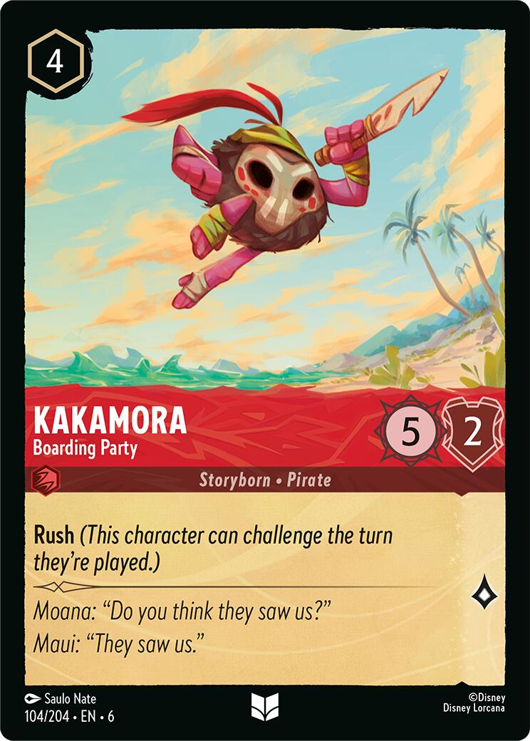 Disney Lorcana: Kakamora - Boarding Party card image