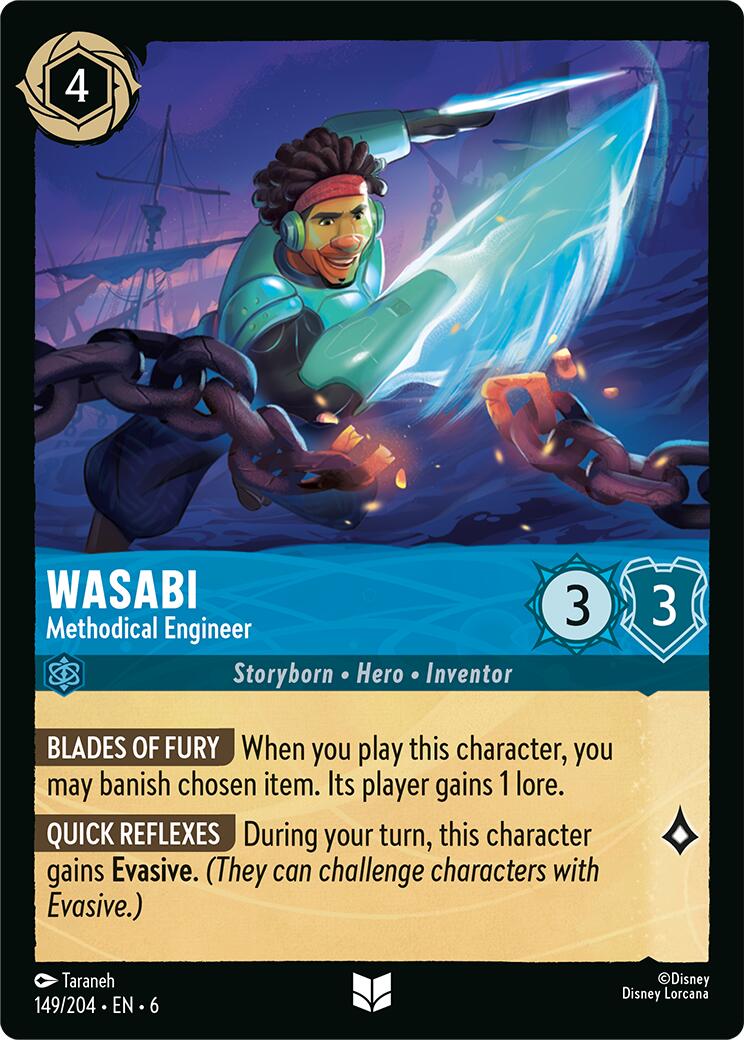 Disney Lorcana: Wasabi - Methodical Engineer card image