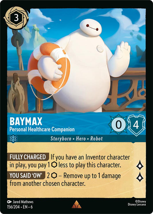 Disney Lorcana: Baymax - Personal Healthcare Companion card image