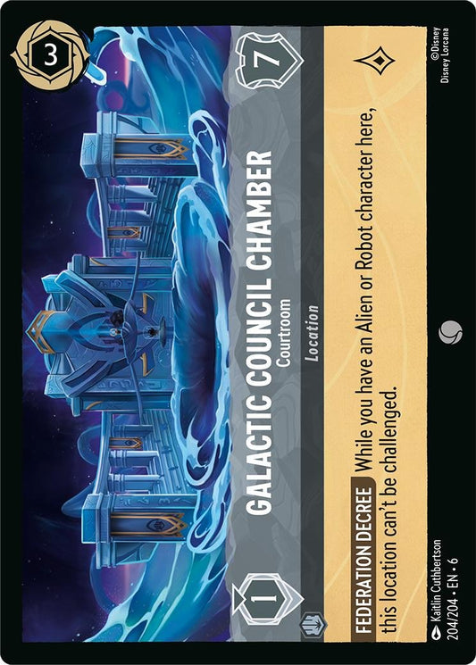 Disney Lorcana: Galactic Council Chamber - Courtroom card image