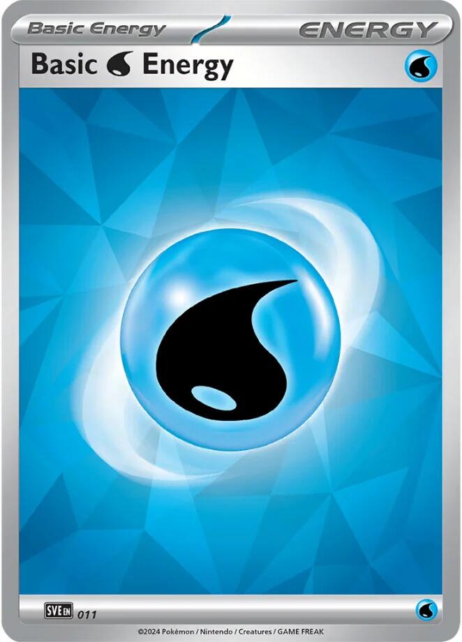 Pokemon: Basic Water Energy card image