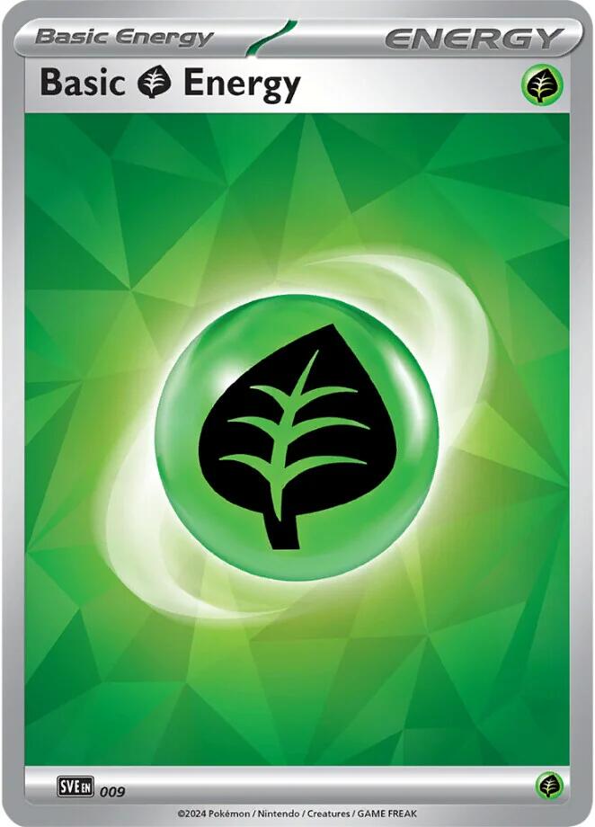 Pokemon: Basic Grass Energy card image