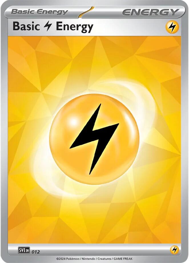 Pokemon: Basic Lightning Energy card image