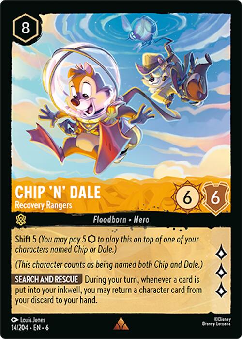 Disney Lorcana: Chip 'n' Dale - Recovery Rangers card image