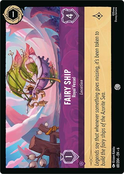 Disney Lorcana: Fairy Ship - Royal Vessel card image