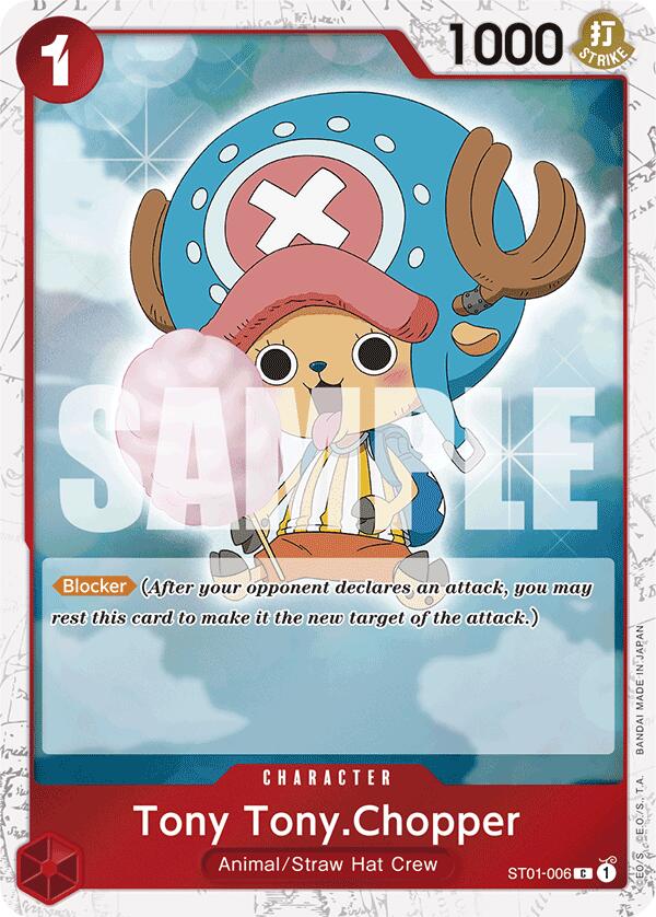 One Piece Card Game: Tony Tony.Chopper (ST01-006) (Jolly Roger Foil) card image