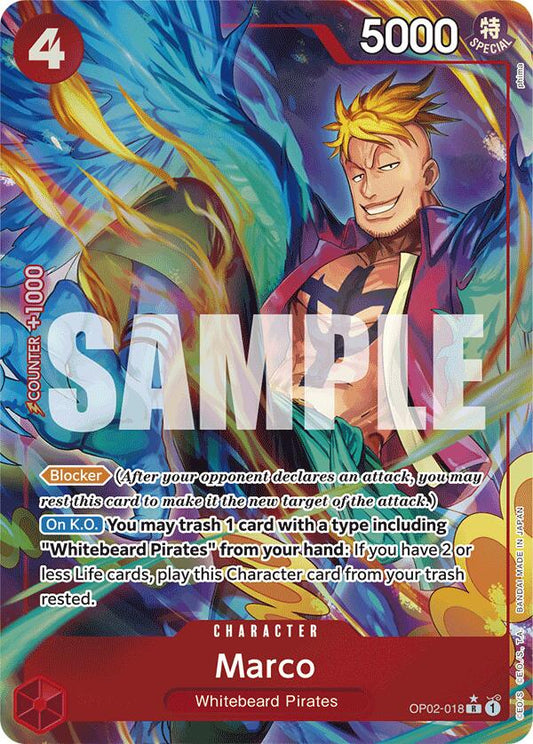 One Piece Card Game: Marco (Alternate Art) card image