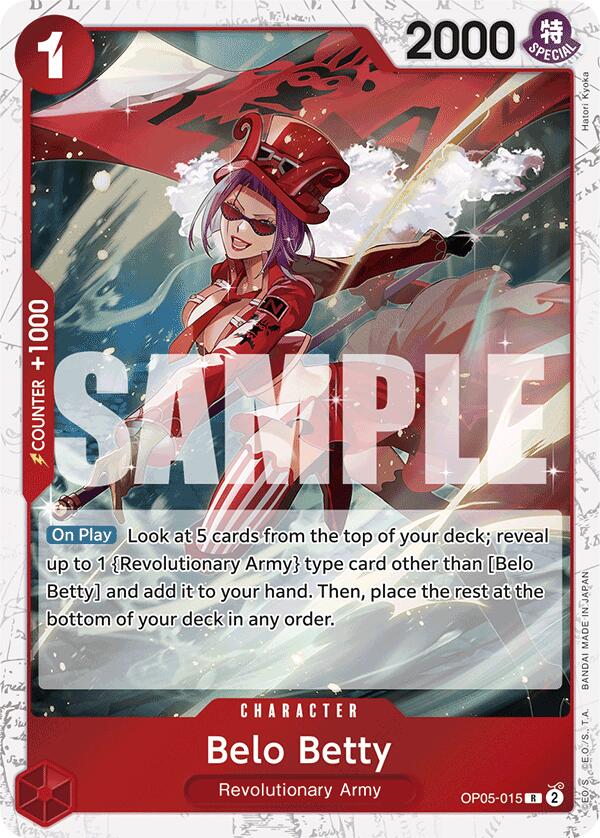 One Piece Card Game: Belo Betty (Jolly Roger Foil) card image