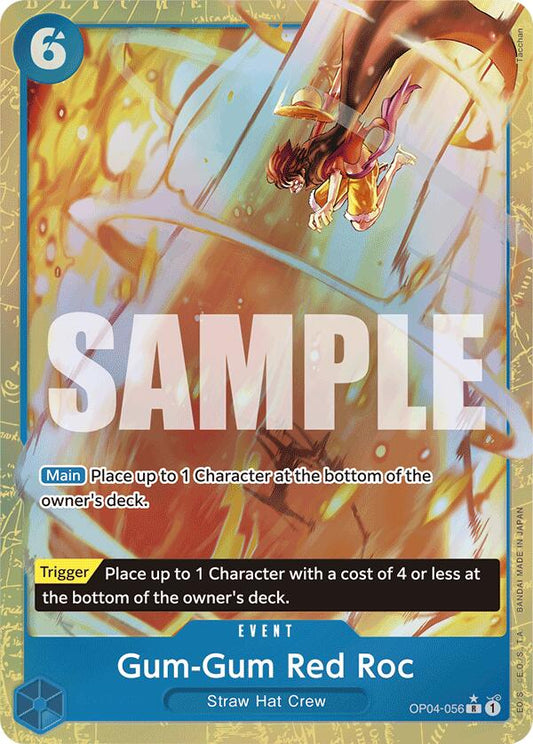 One Piece Card Game: Gum-Gum Red Roc (Alternate Art) card image