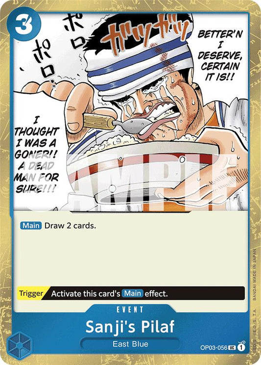 One Piece Card Game: Sanji's Pilaf (Jolly Roger Foil) card image