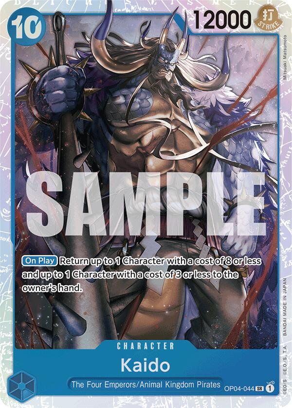 One Piece Card Game: Kaido (OP04-044) (Reprint) card image