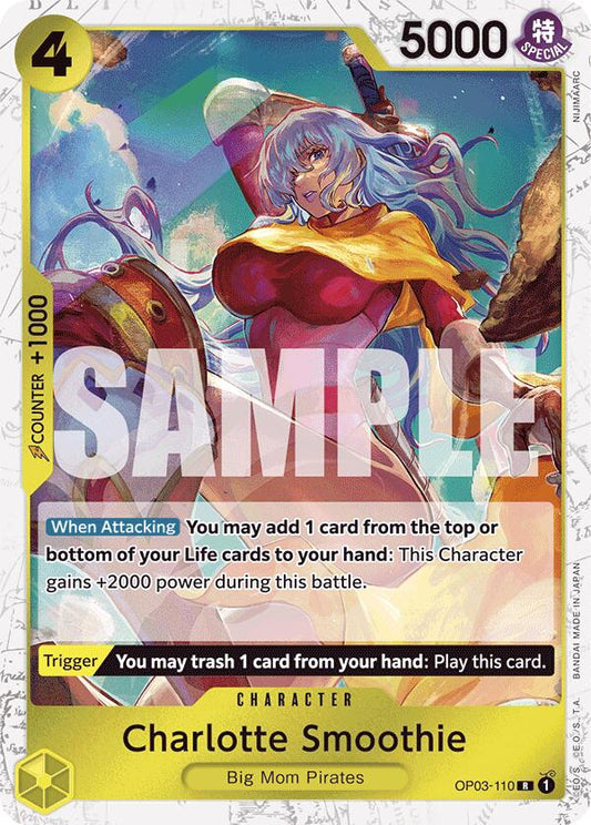 One Piece Card Game: Charlotte Smoothie (Jolly Roger Foil) card image