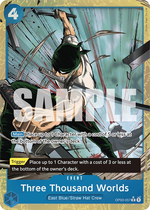 One Piece Card Game: Three Thousand Worlds (Alternate Art) card image