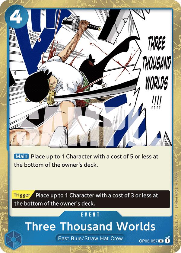 One Piece Card Game: Three Thousand Worlds (Jolly Roger Foil) card image