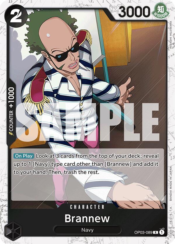 One Piece Card Game: Brannew (Jolly Roger Foil) card image