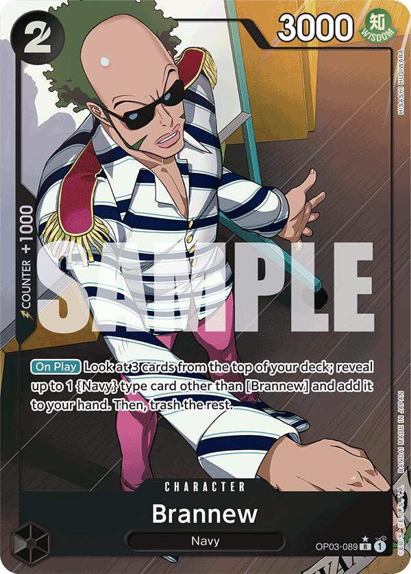 One Piece Card Game: Brannew (Full Art) card image