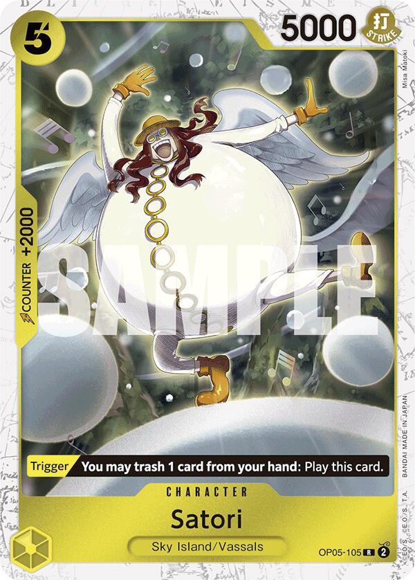 One Piece Card Game: Satori (Jolly Roger Foil) card image