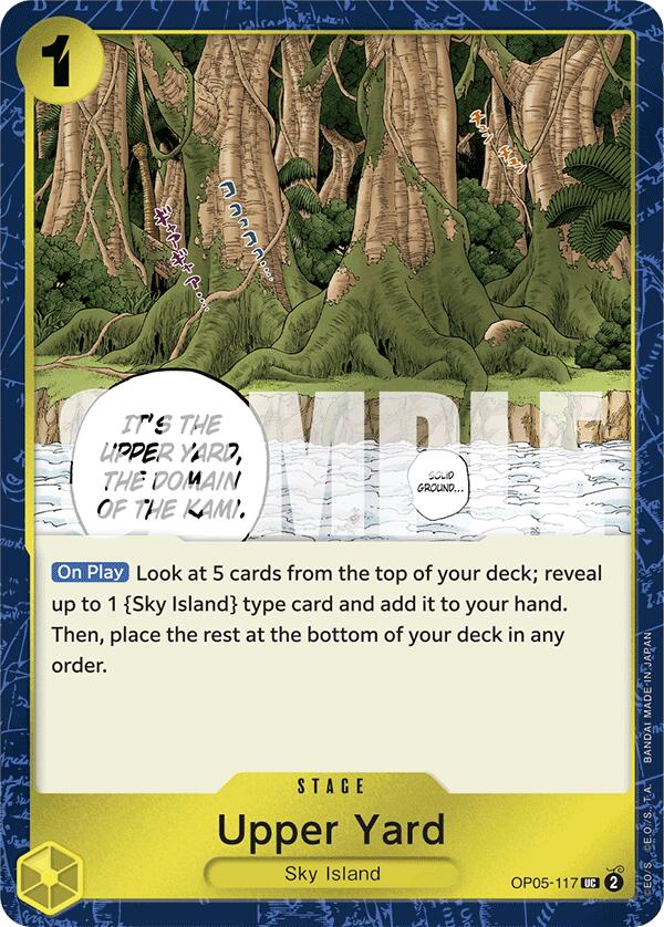 One Piece Card Game: Upper Yard (Jolly Roger Foil) card image