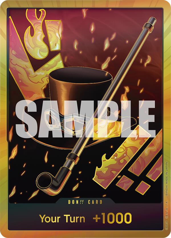 One Piece Card Game: DON!! Card (Sabo) (Gold) card image