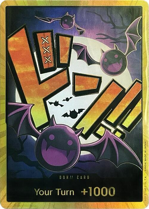 One Piece Card Game: DON!! Card (Gecko Moria) (Gold) card image