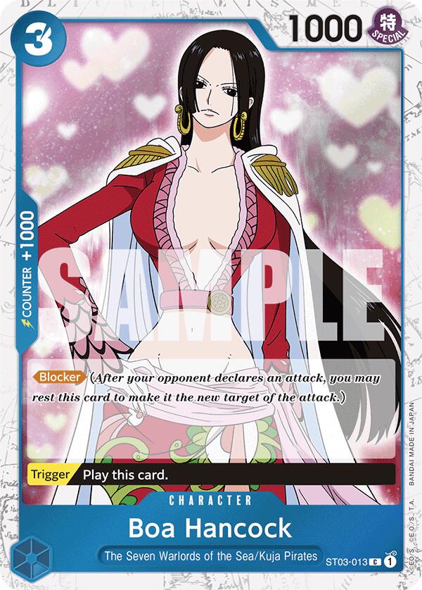 One Piece Card Game: Boa Hancock (ST03-013) (Jolly Roger Foil) card image