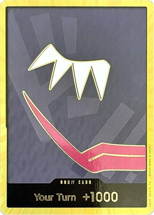 One Piece Card Game: DON!! Card (Rosinante) (Gold) card image