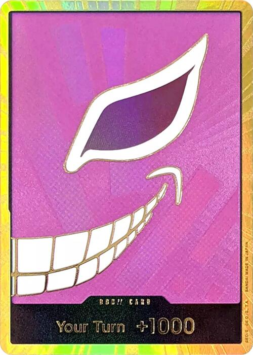 One Piece Card Game: DON!! Card (Donquixote Doflamingo) (Gold) card image