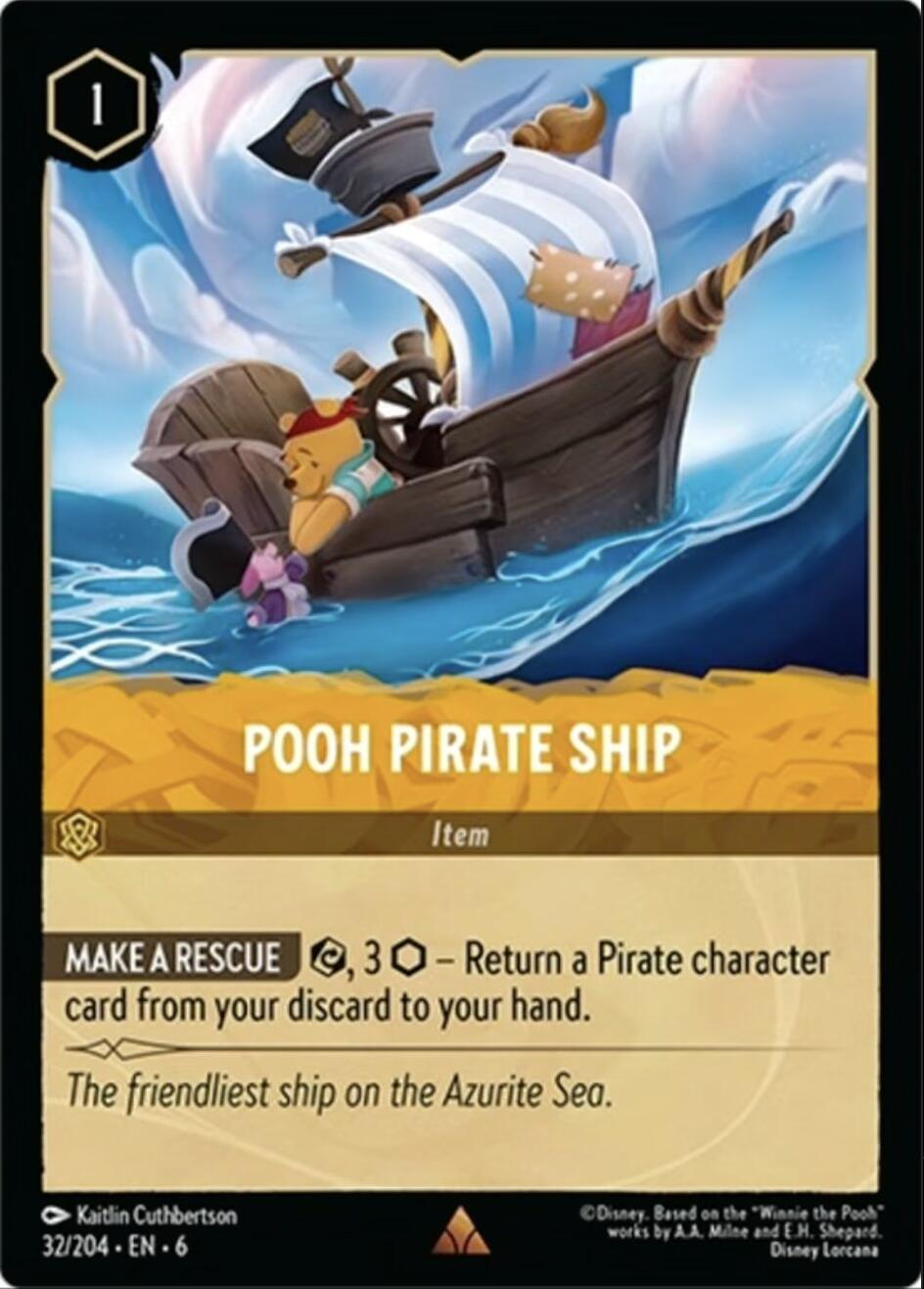 Disney Lorcana: Pooh Pirate Ship card image