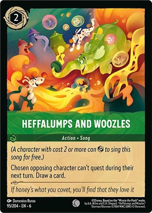 Disney Lorcana: Heffalumps and Woozles card image