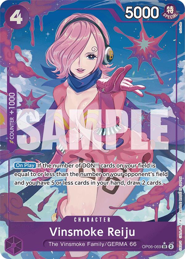 One Piece Card Game: Vinsmoke Reiju (OP06-069) (Alternate Art) card image