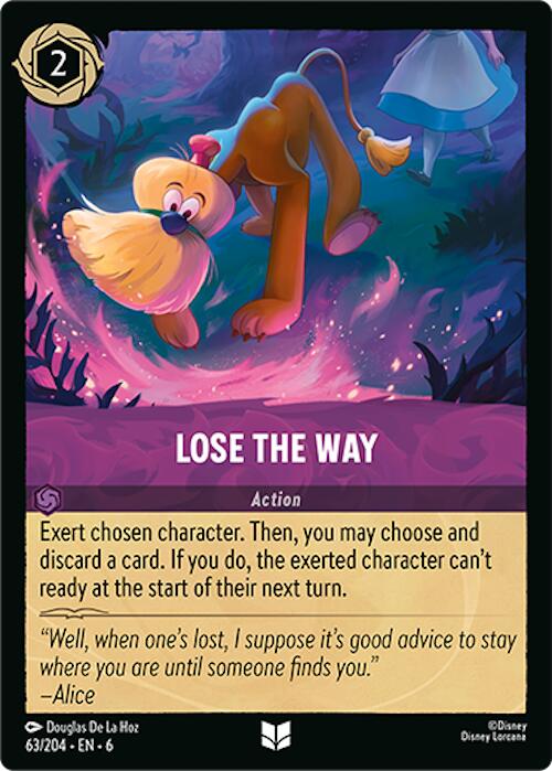 Disney Lorcana: Lose the Way card image