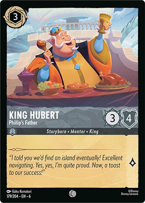 Disney Lorcana: King Hubert - Phillip's Father card image