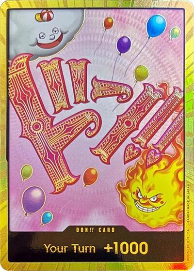 One Piece Card Game: DON!! Card (Big Mom) (Gold) card image