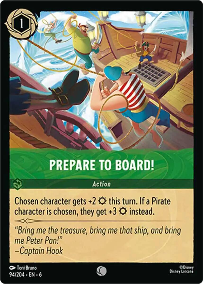 Disney Lorcana: Prepare to Board! card image