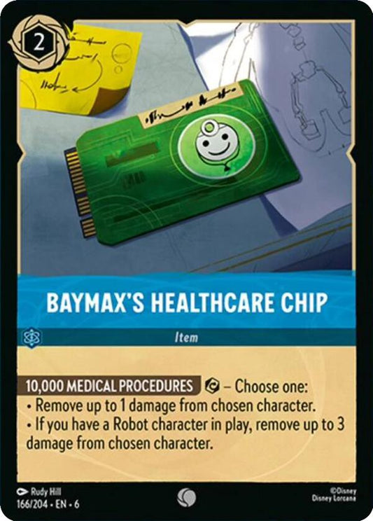 Disney Lorcana: Baymax's Healthcare Chip card image