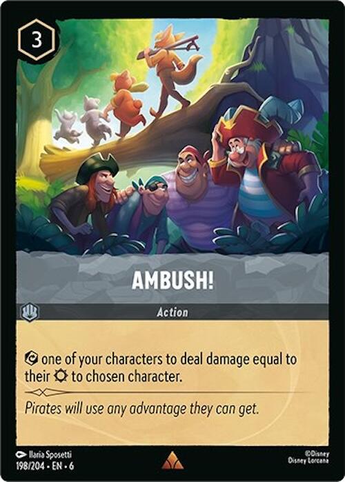 Disney Lorcana: Ambush! card image