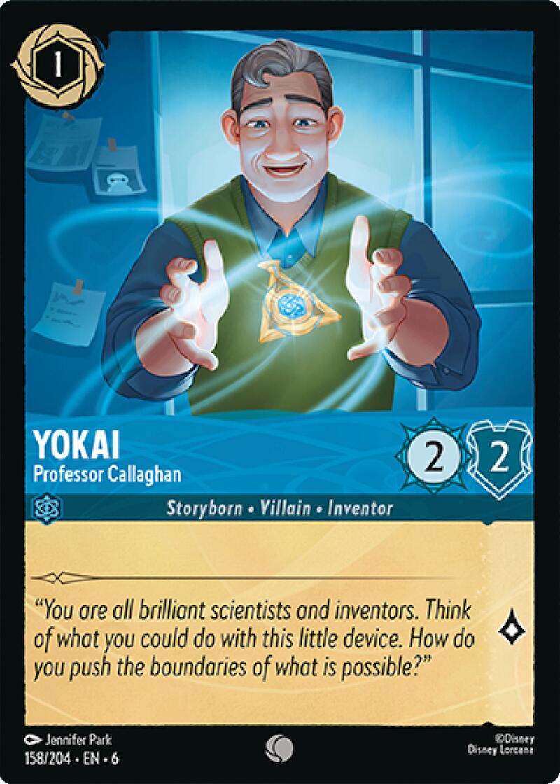 Disney Lorcana: Yokai - Professor Callaghan card image