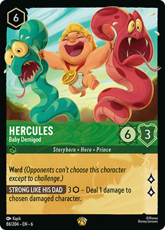 Disney Lorcana: Hercules - Baby Demigod card image