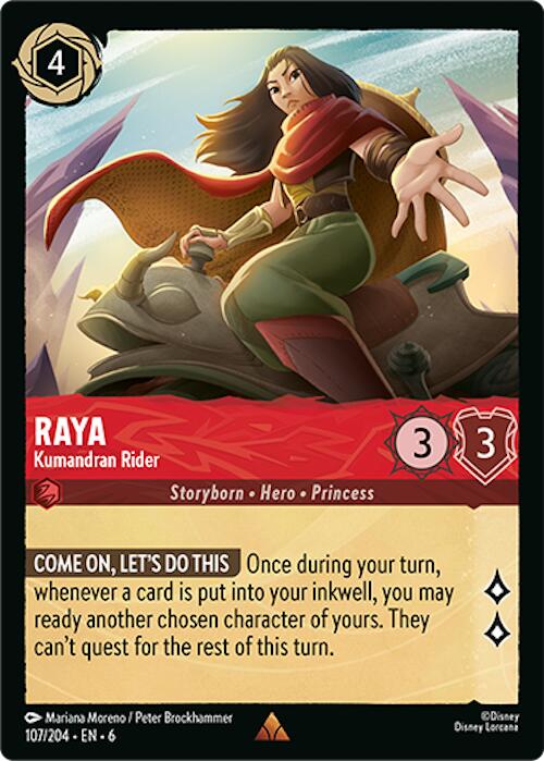 Disney Lorcana: Raya - Kumandran Rider card image