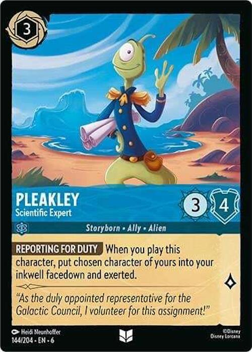 Disney Lorcana: Pleakley - Scientific Expert card image