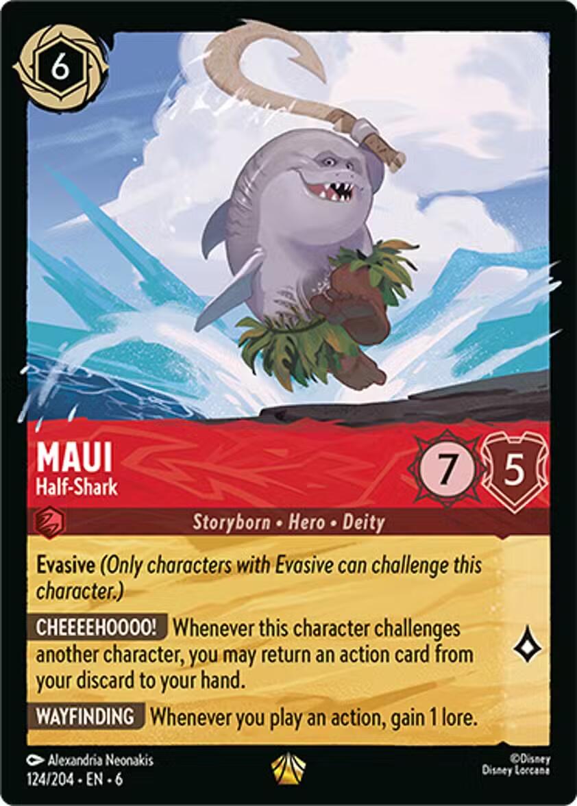 Disney Lorcana: Maui - Half-Shark card image