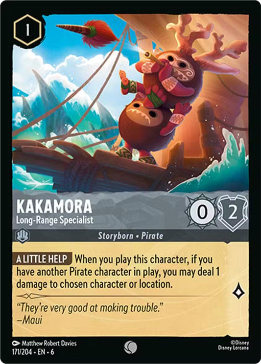 Disney Lorcana: Kakamora - Long-Range Specialist card image