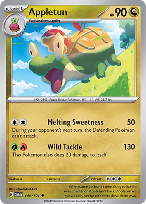 Pokemon: Appletun - 140/191 card image