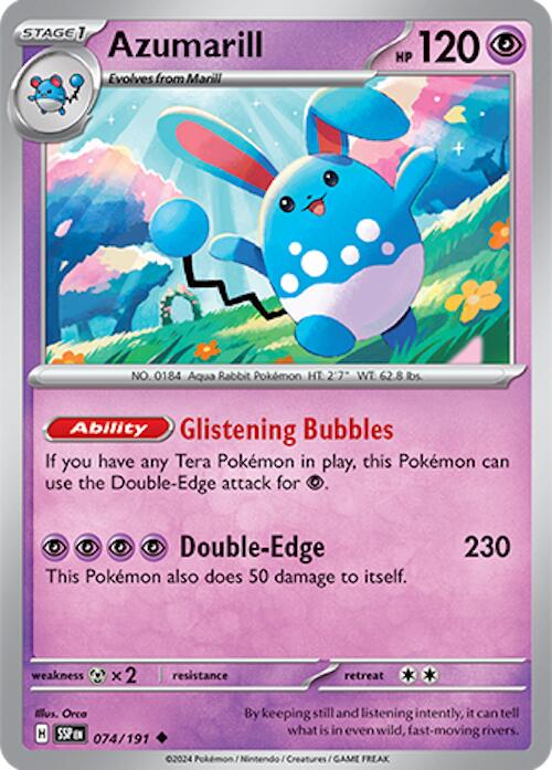 Pokemon: Azumarill card image